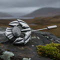 Clyde Thistle Stick Pin - Handmade in Scotland