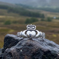 Cora Irish Claddagh Ring in Sterling Silver