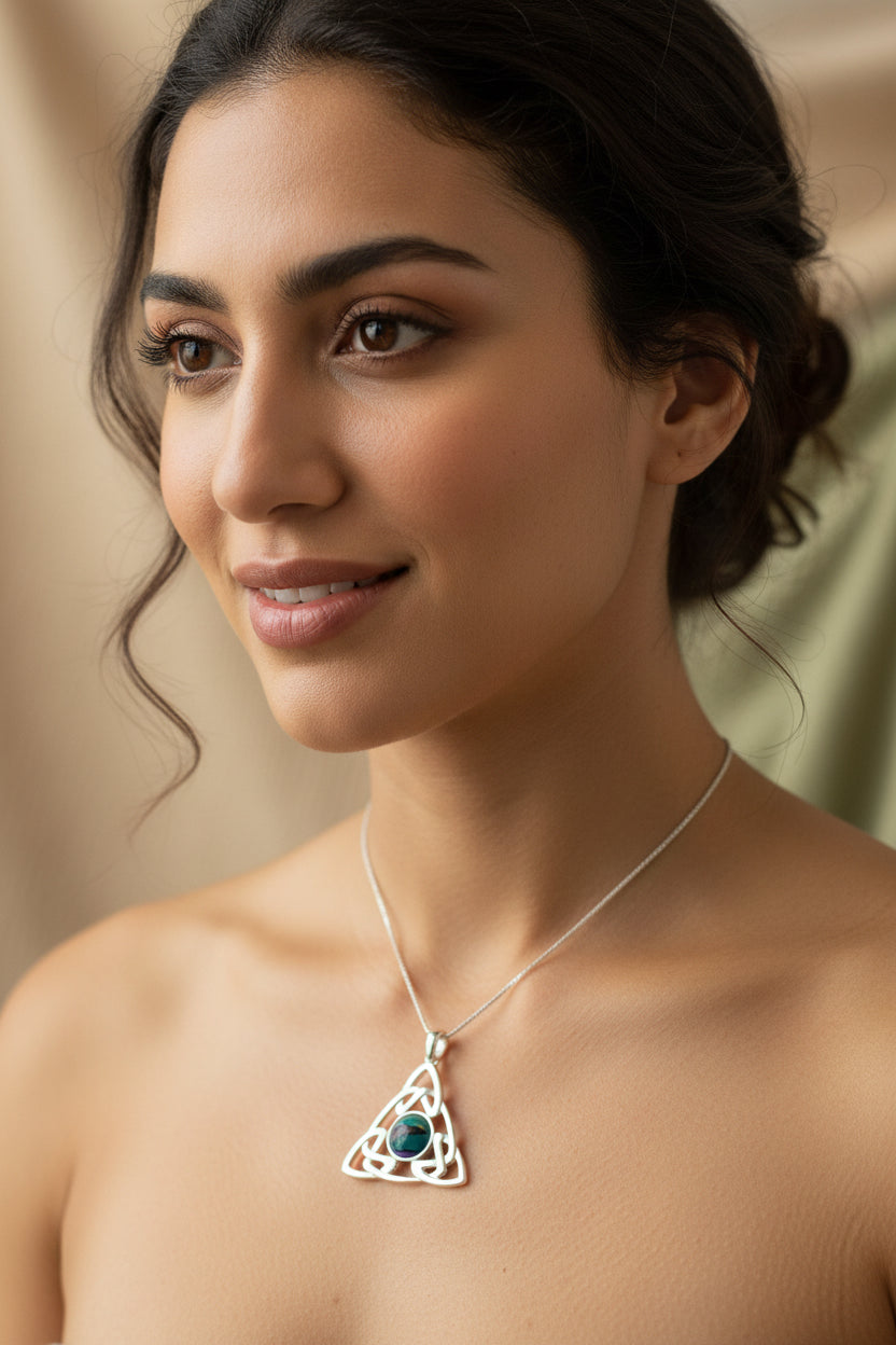 Heathergems Pictish Celtic Knot Necklace - Handmade in Scotland
