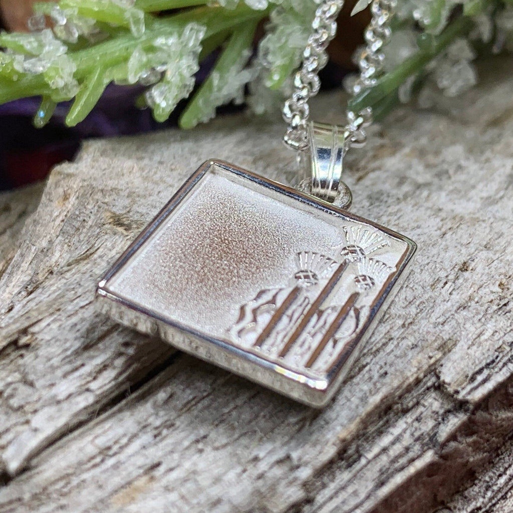 Tarbet Scottish Thistle Necklace - Handmade in Scotland