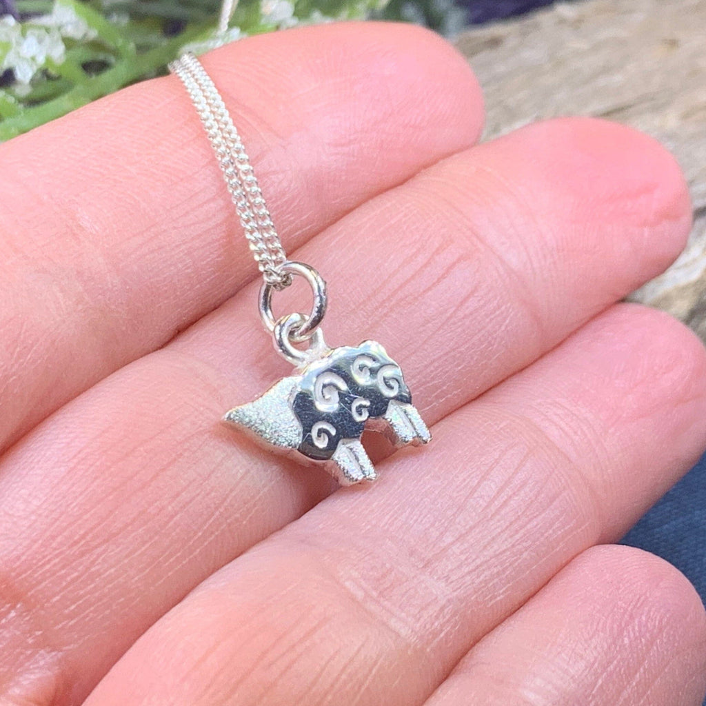 Love Ewe Sheep Necklace - Handmade in Scotland