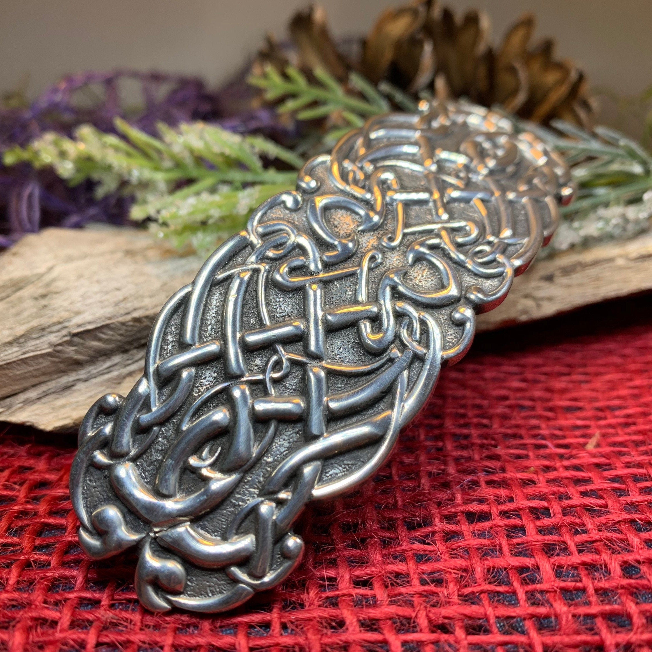 Alorina Celtic Knot Hair Clip for Women