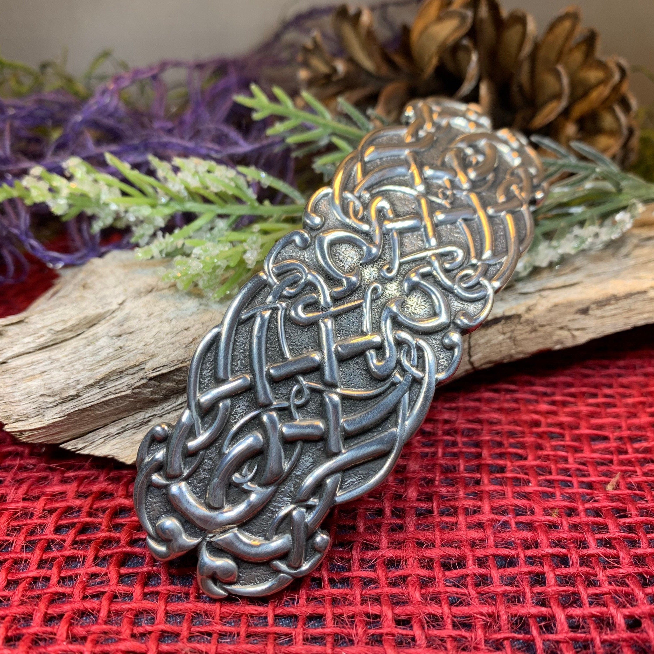 Alorina Celtic Knot Hair Clip for Women