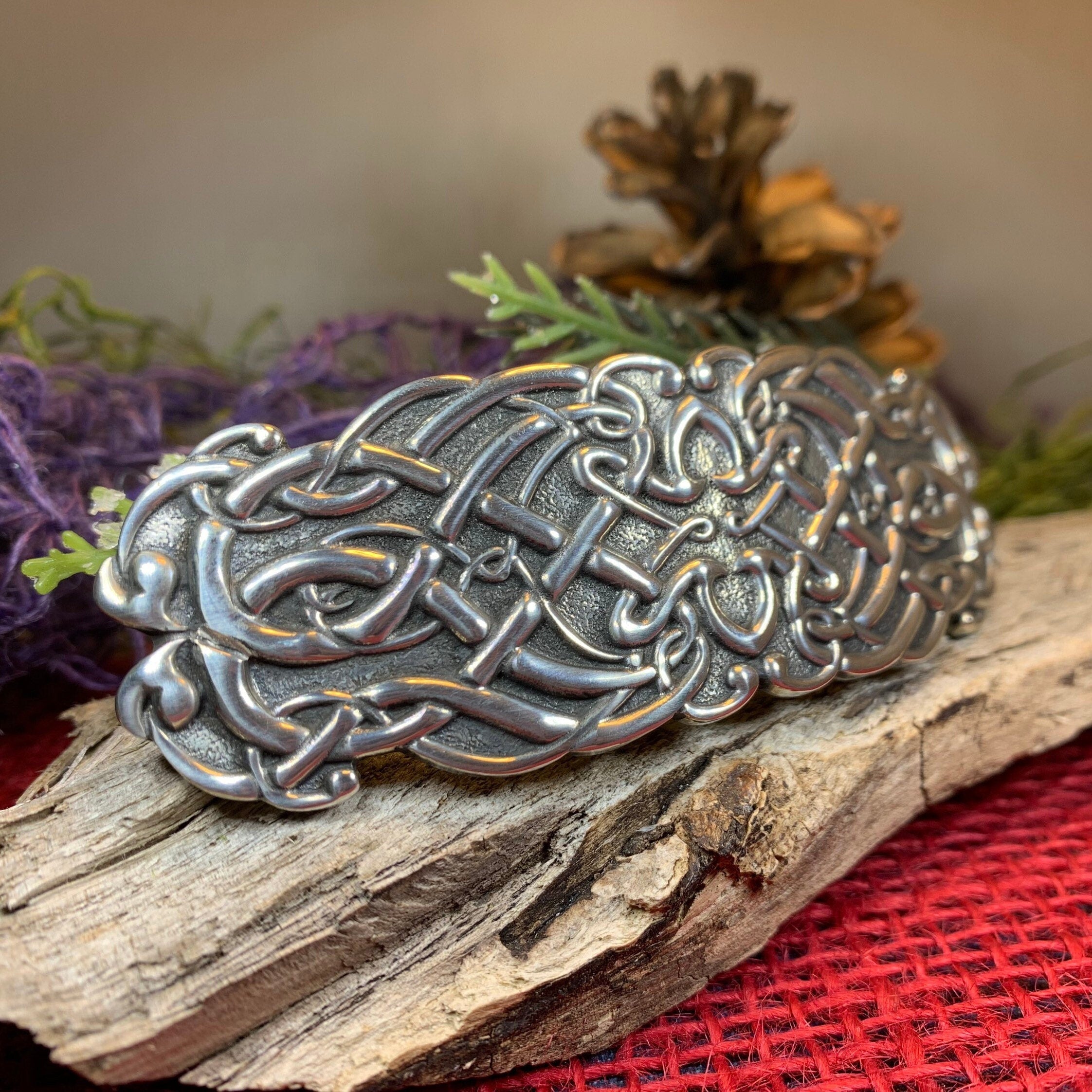 Alorina Celtic Knot Hair Clip for Women