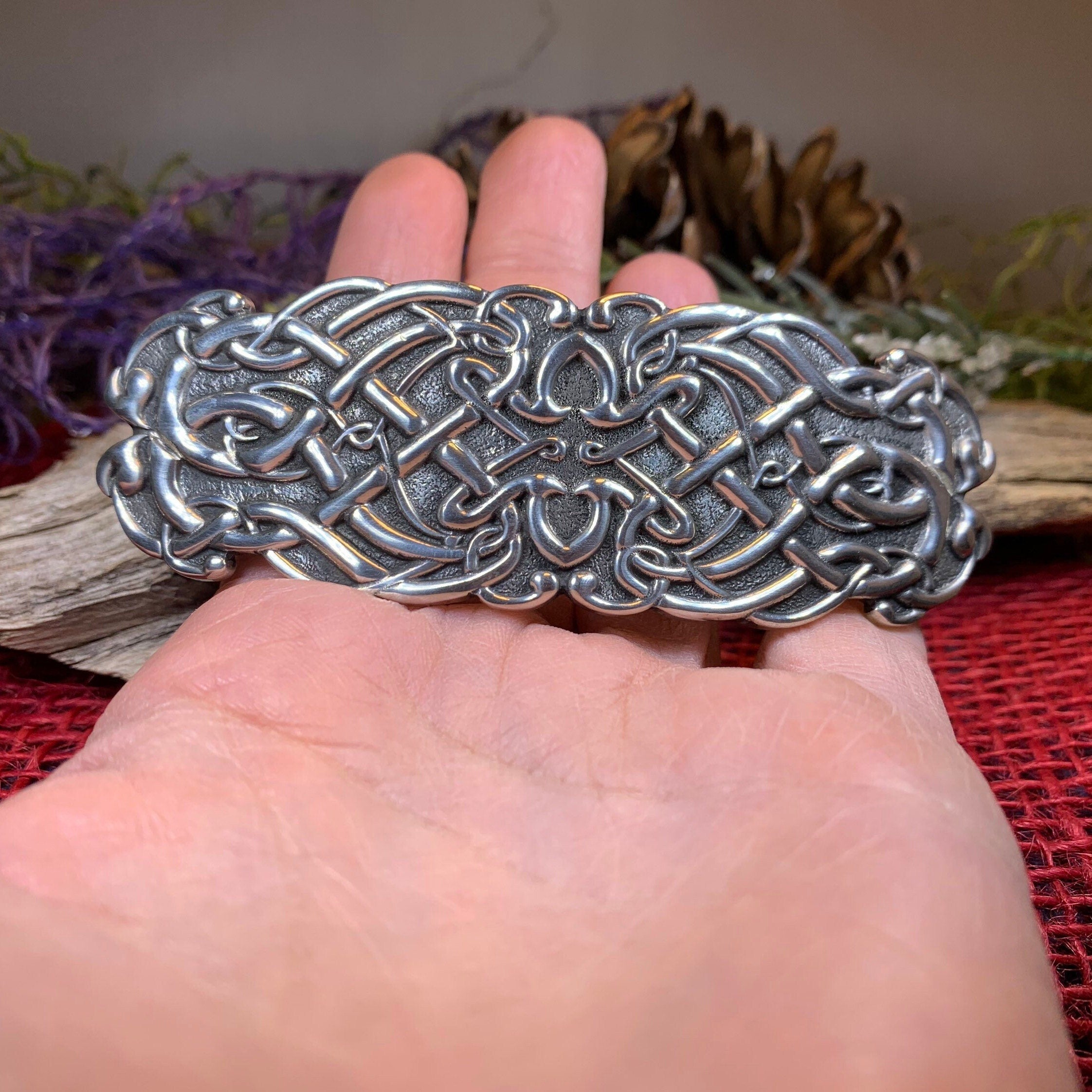 Alorina Celtic Knot Hair Clip for Women