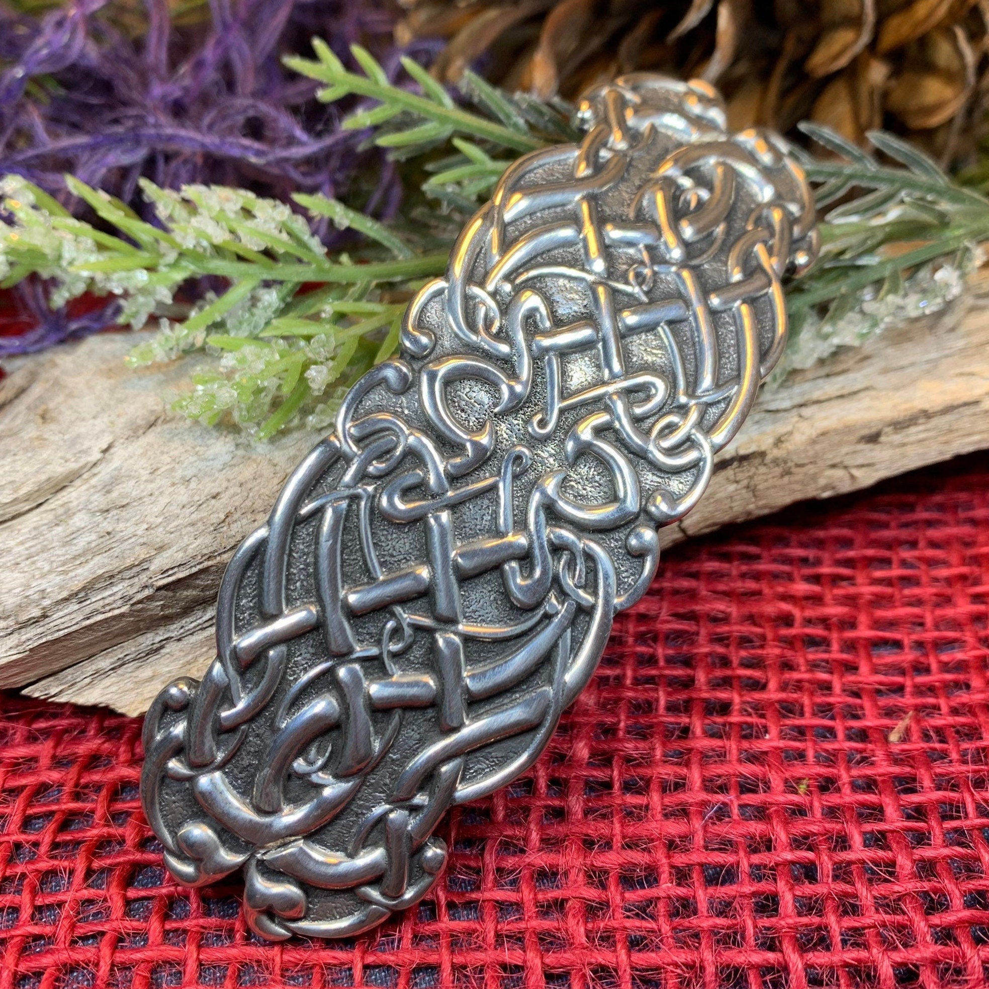 Alorina Celtic Knot Hair Clip for Women