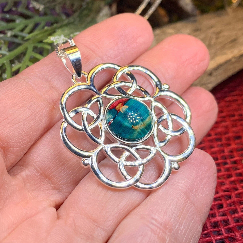 Heathergems Celtic Knot Necklace — Scotland Jewelry