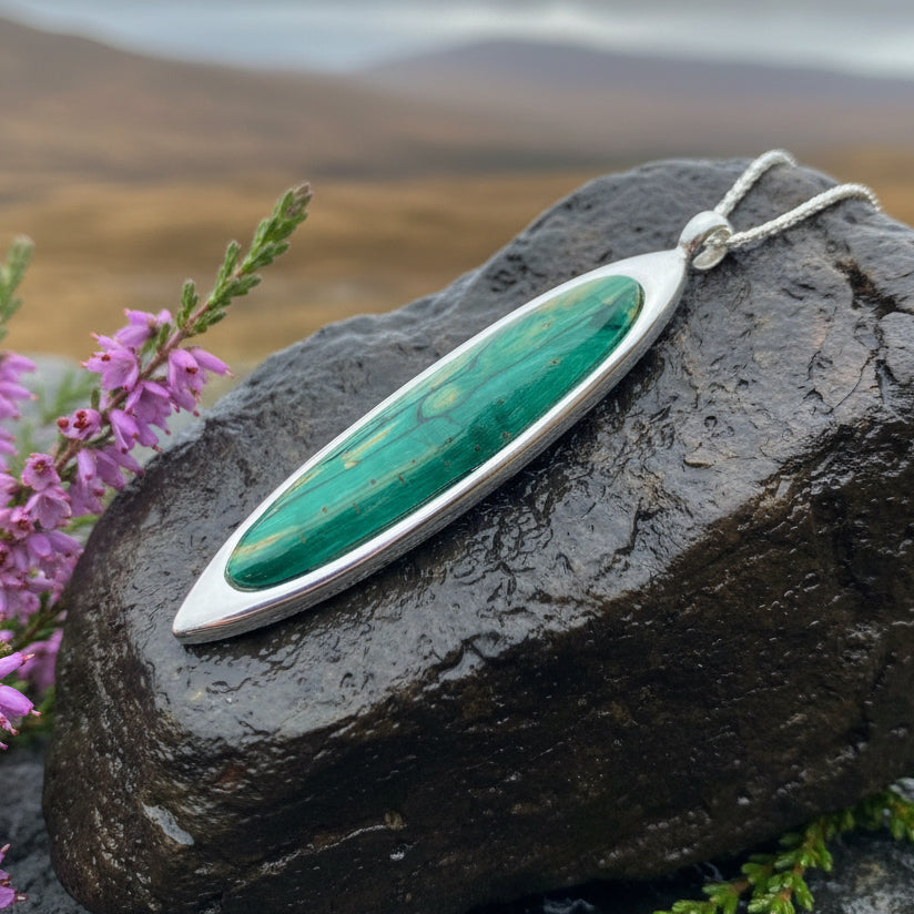 Scottish Highlands Heathergems Necklace - Handmade in Scotland