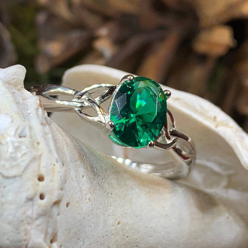 Irish Twilight Celtic Ring