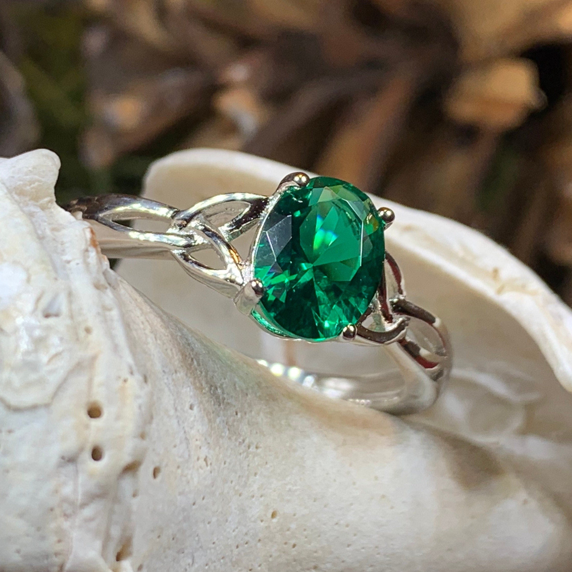 Irish Twilight Celtic Ring
