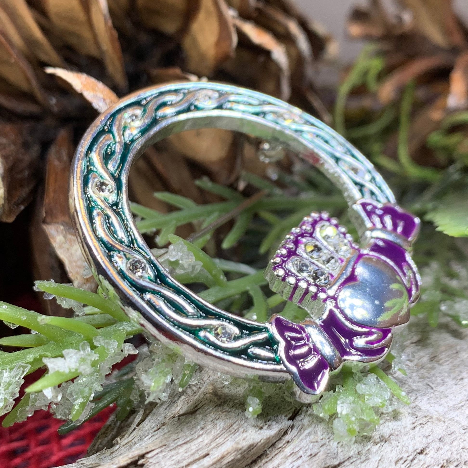 Maggie Claddagh Brooch for Women