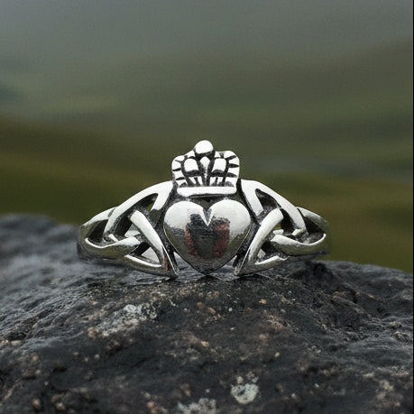 Amrynn Irish Claddagh Ring in Sterling Silver