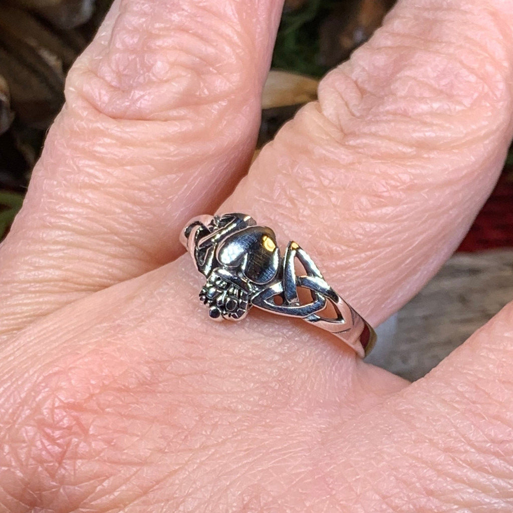 Amrynn Irish Claddagh Ring in Sterling Silver