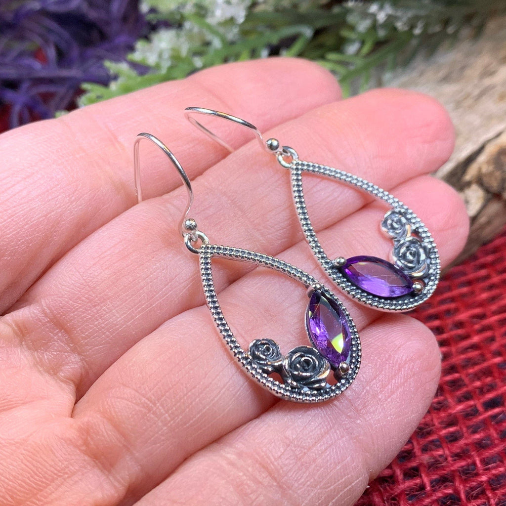 Sweet Irish Rose Earrings for Women