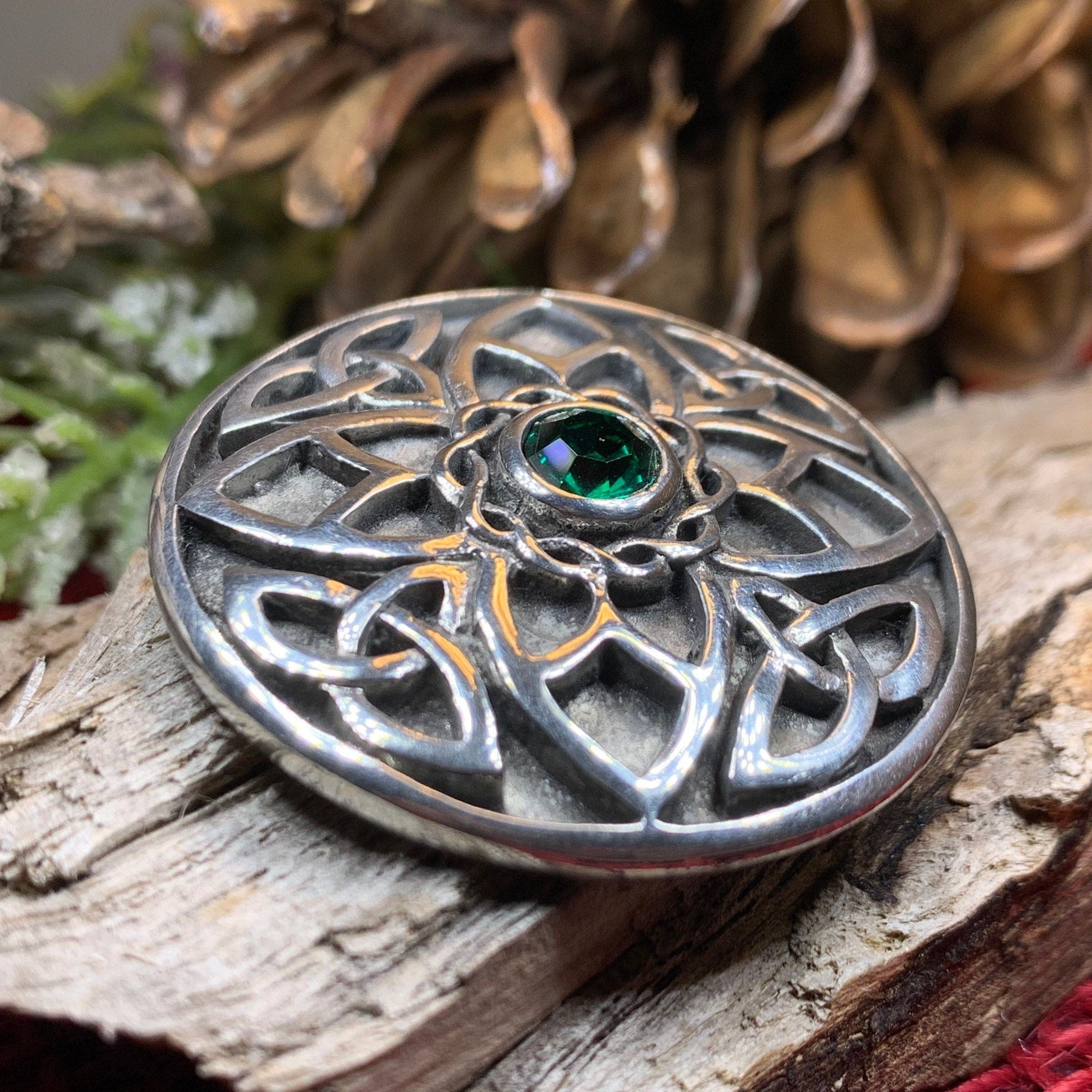 Kora Celtic Knot Brooch