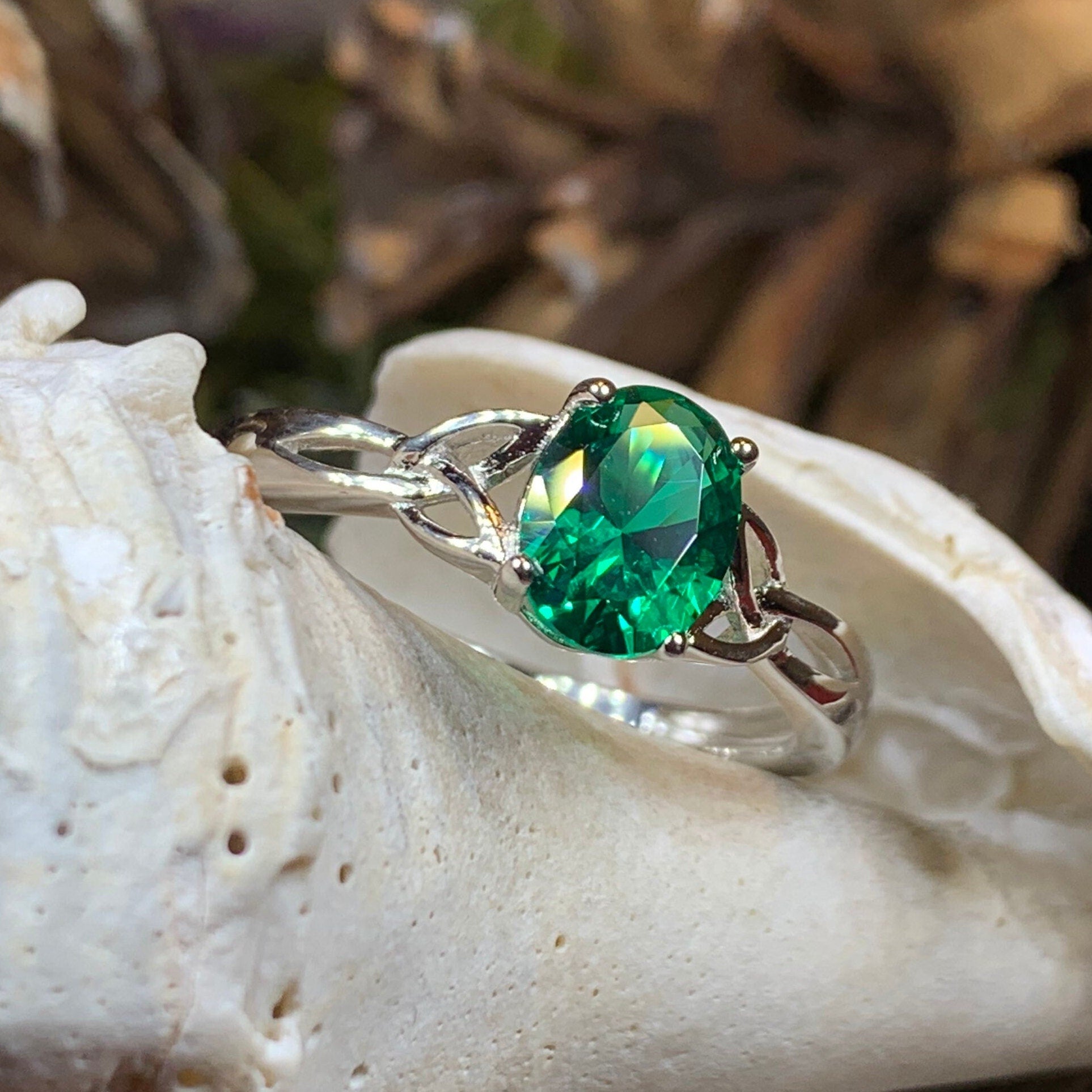 Irish Twilight Celtic Ring