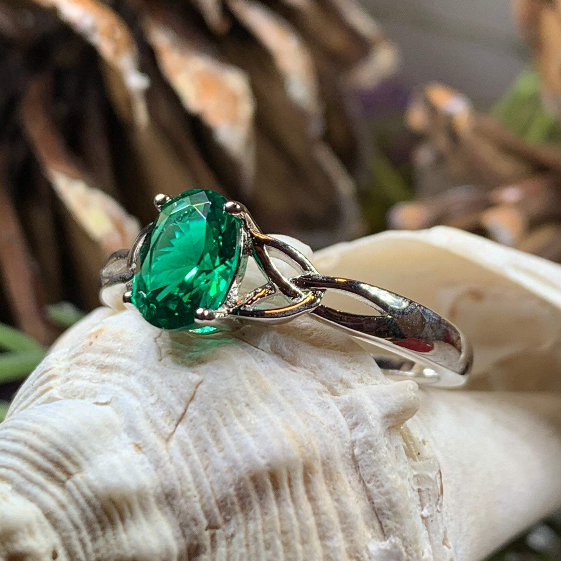 Irish Twilight Celtic Ring