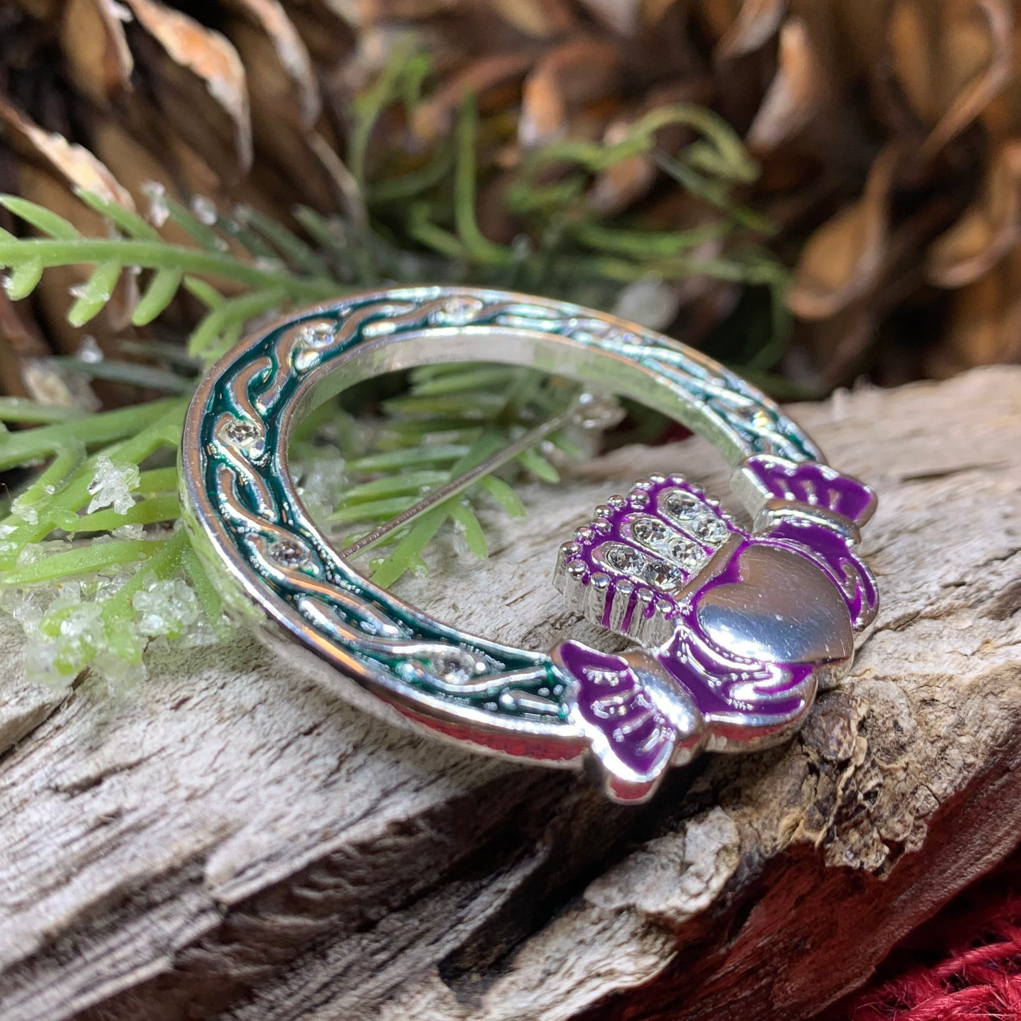 Maggie Claddagh Brooch for Women