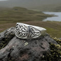 Radelia Celtic Knot Ring in Sterling Silver