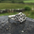 Lilou Celtic Knot Ring in Sterling Silver