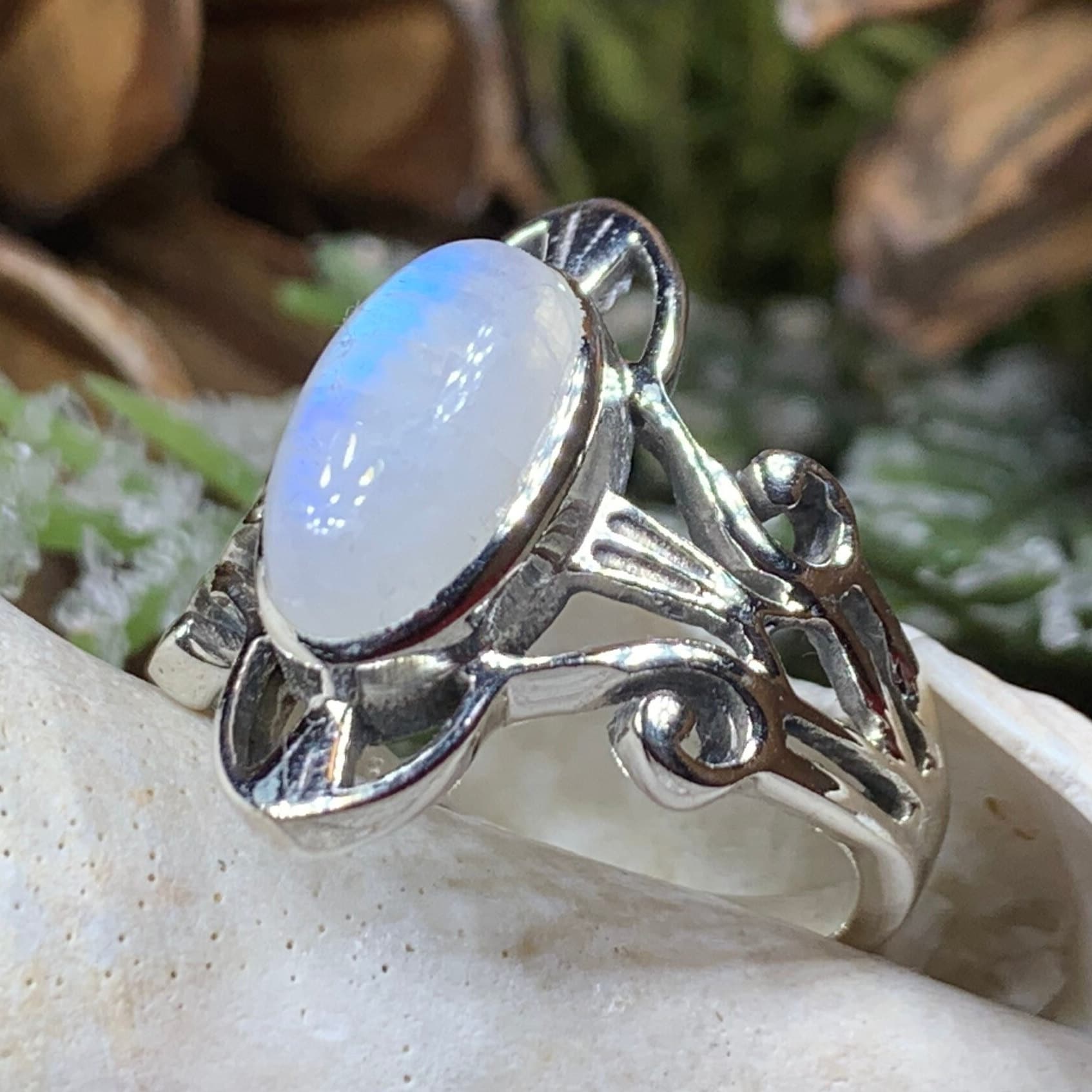Slyvia Celtic Ring
