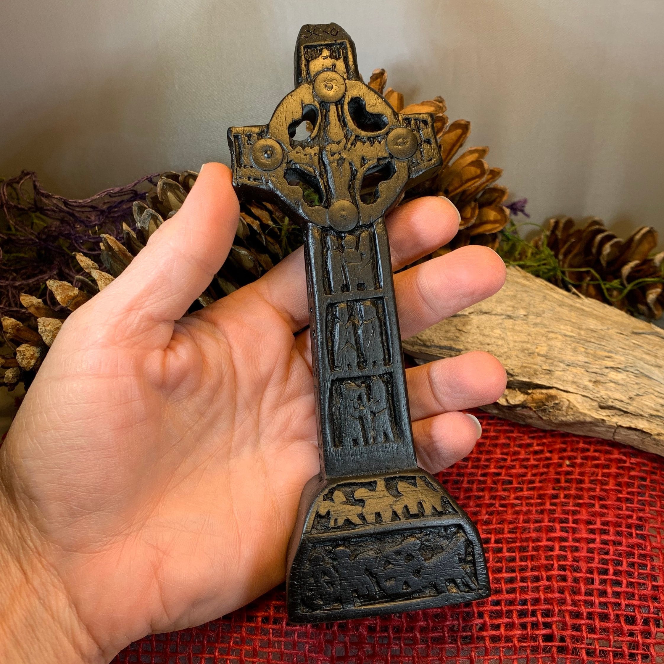 Clonmacnois Celtic Turf High Cross