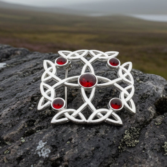 Elri Celtic Brooch