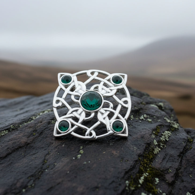 Prosperity Celtic Brooch