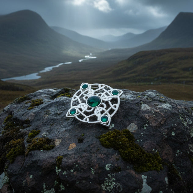 Prosperity Celtic Brooch