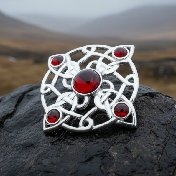Prosperity Celtic Brooch
