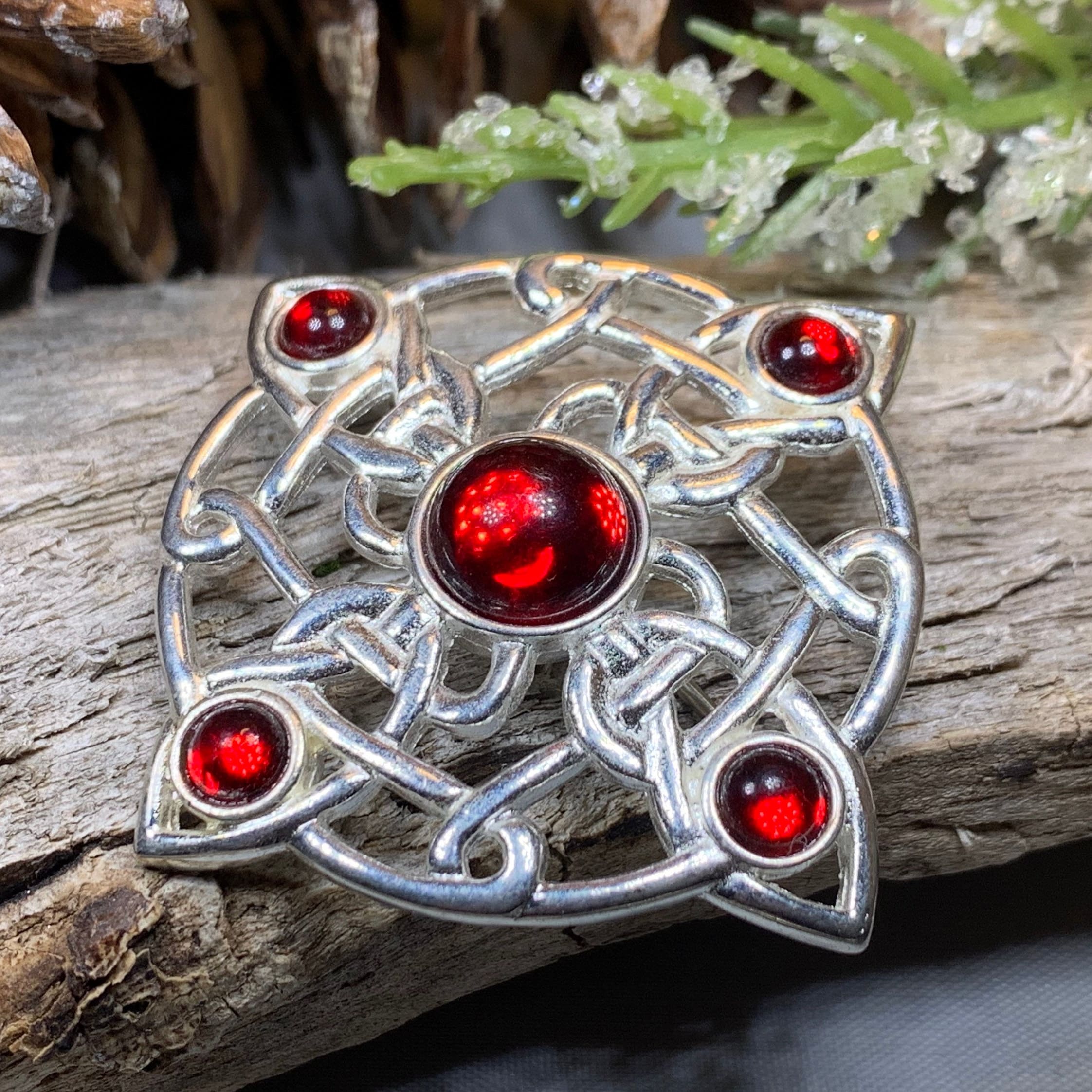 Prosperity Celtic Brooch