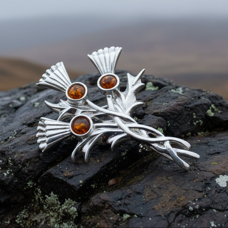 Cwen Thistle Pin