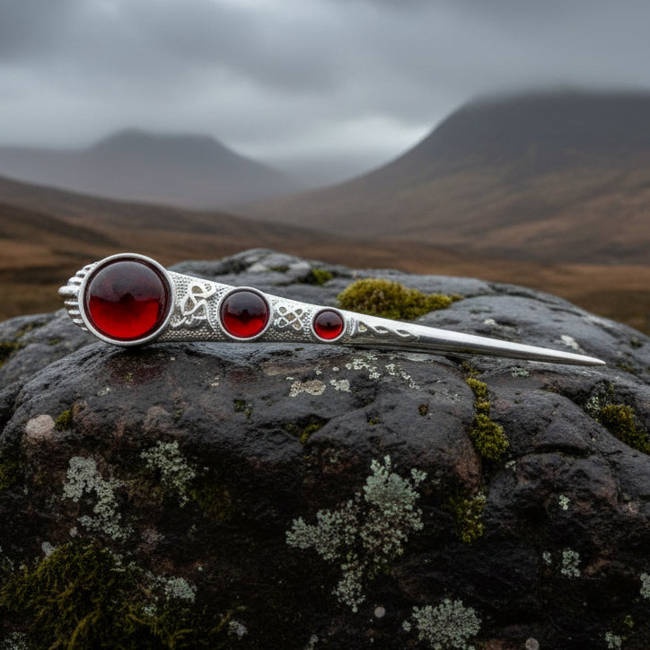 Coronation Celtic Kilt Pin