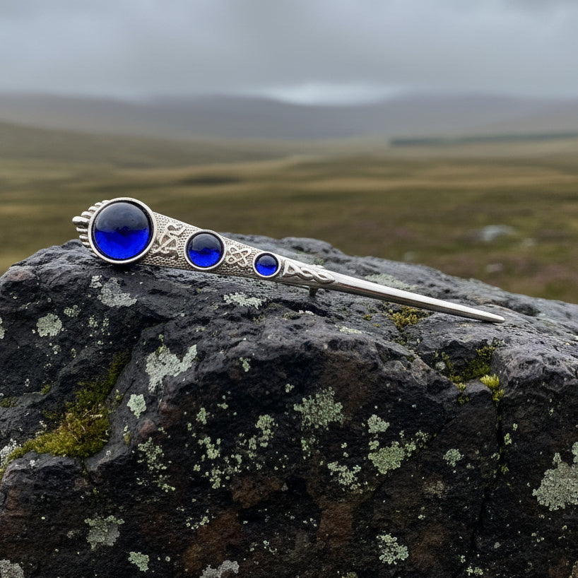 Coronation Celtic Kilt Pin