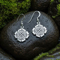 Kylie Celtic Knot Earrings in Sterling Silver