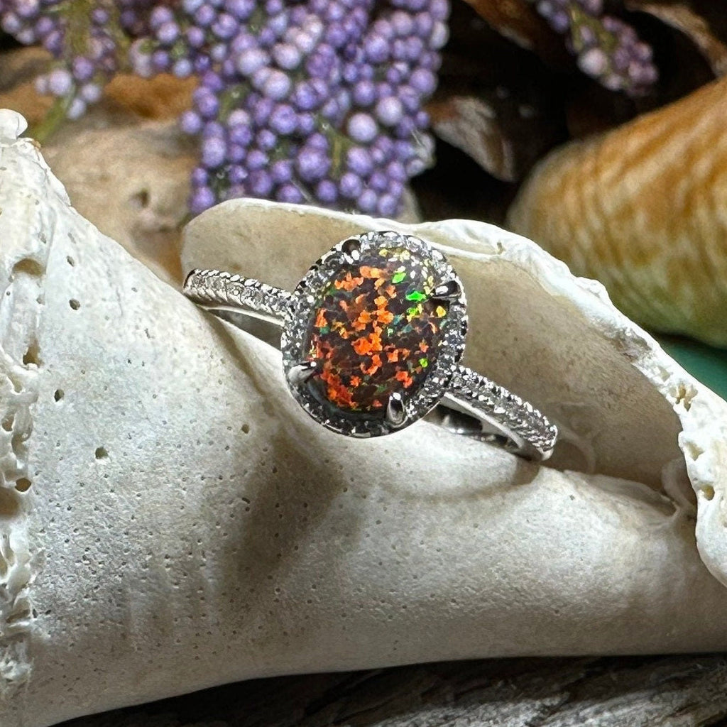 Tamara Opal Engagement Ring for Women