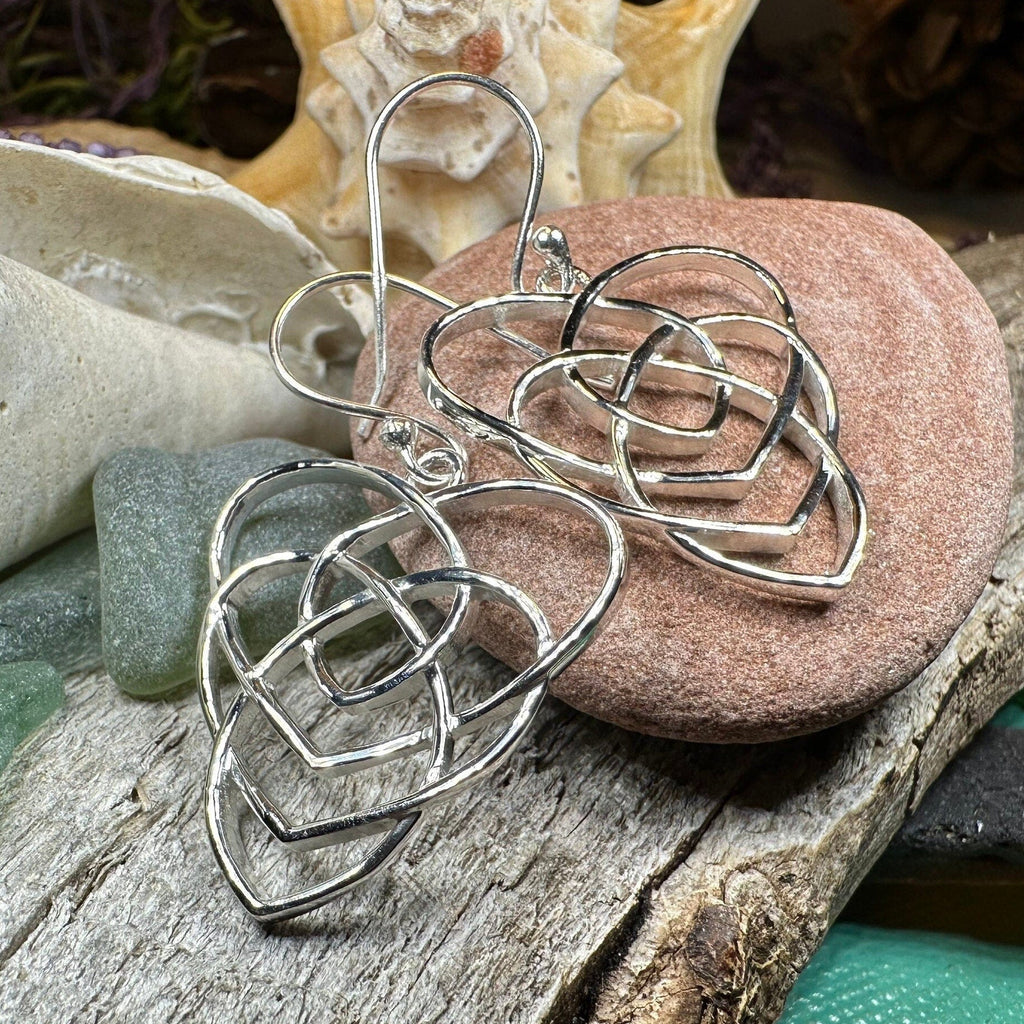 Eislyn Celtic Mother's Knot Earrings