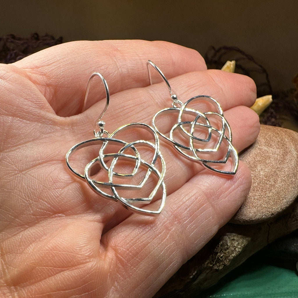 Eislyn Celtic Mother's Knot Earrings