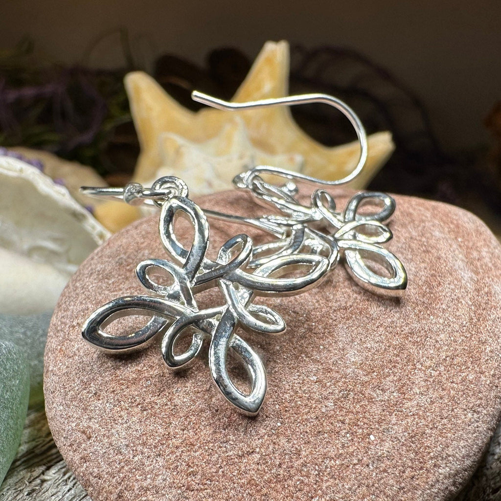 Marsic  Celtic Star Knot Earrings for Women