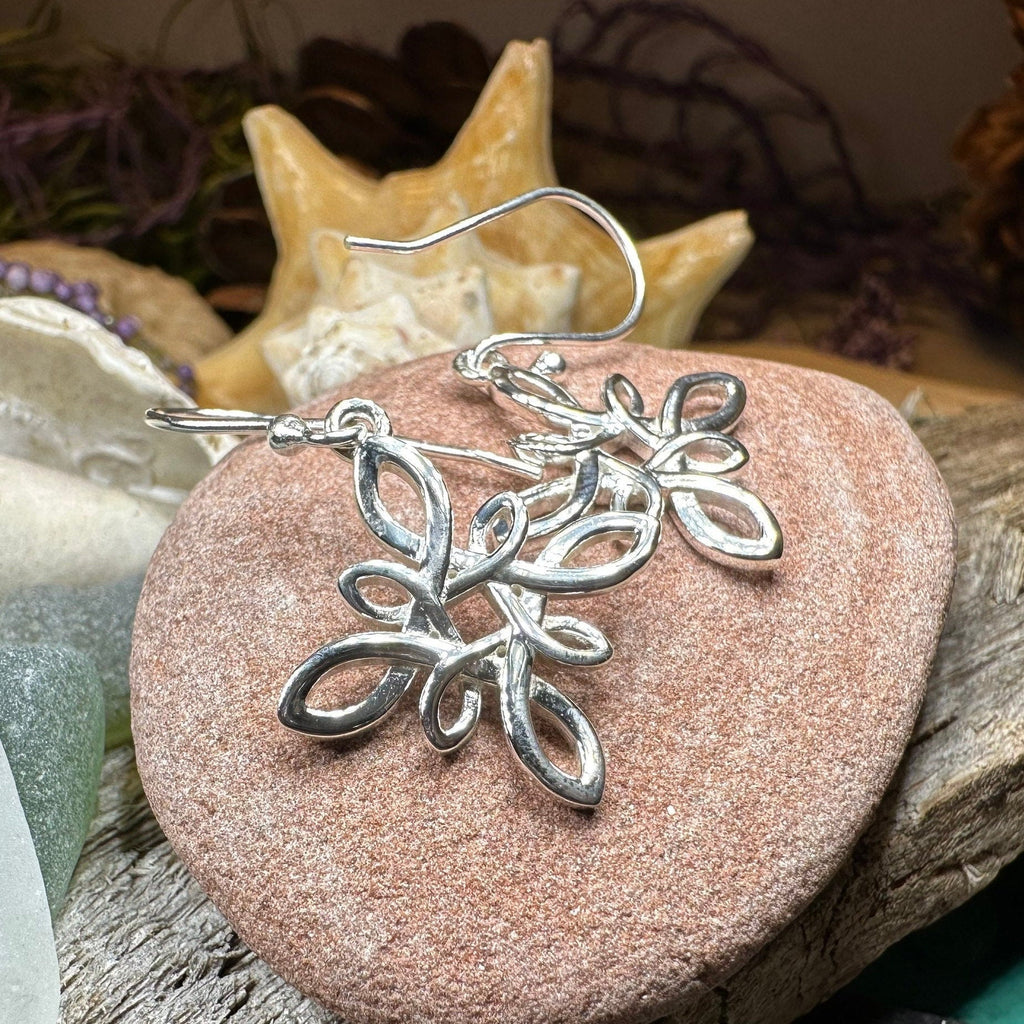 Marsic  Celtic Star Knot Earrings for Women