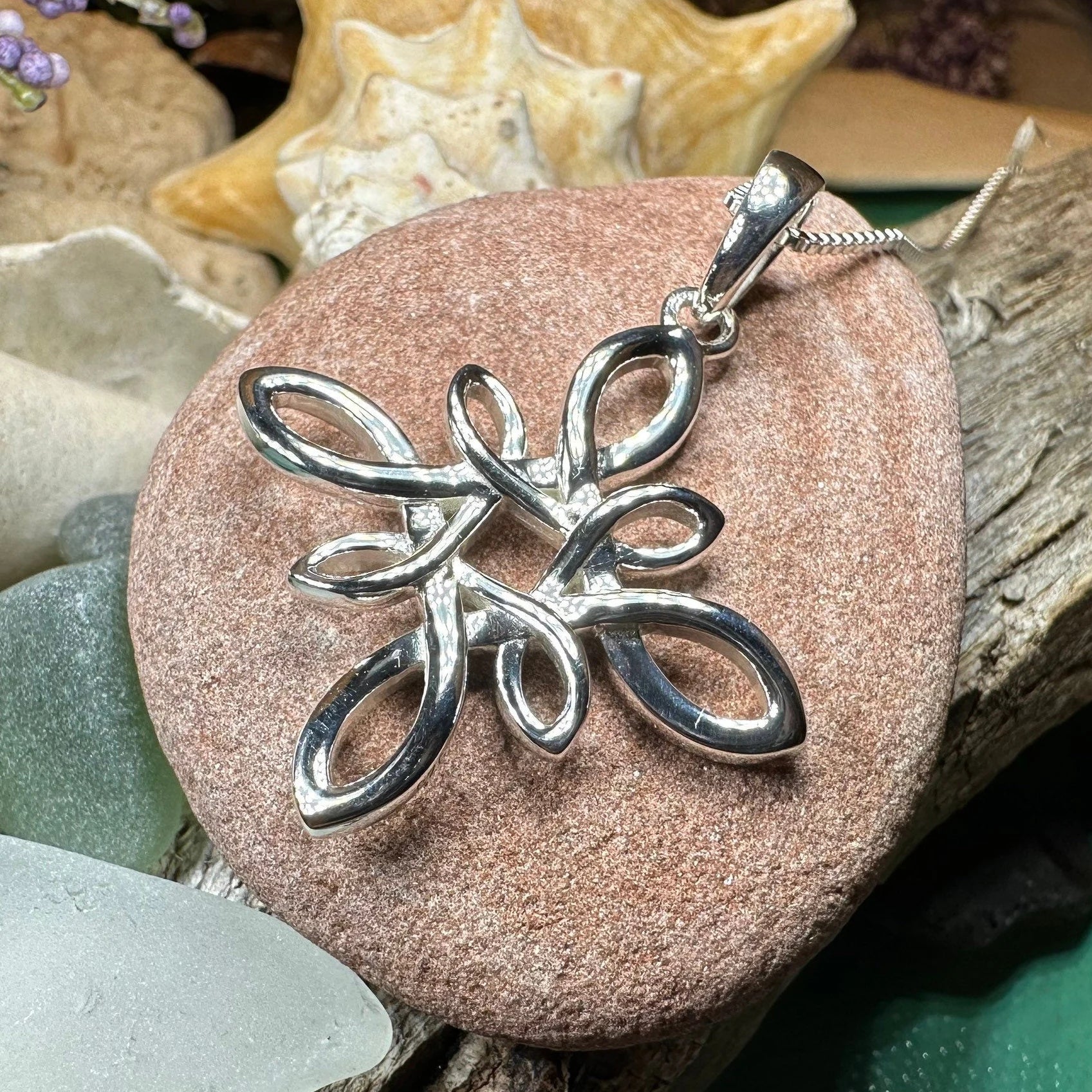 Celtic Star Knot Necklace
