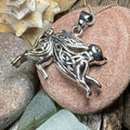 Ligach Celtic Rabbit Necklace
