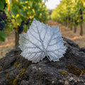 Pewter Grape Leaf Hair Clip for Women