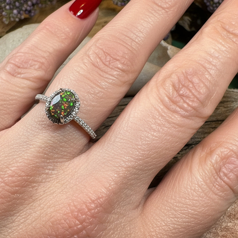 Tamara Opal Engagement Ring for Women