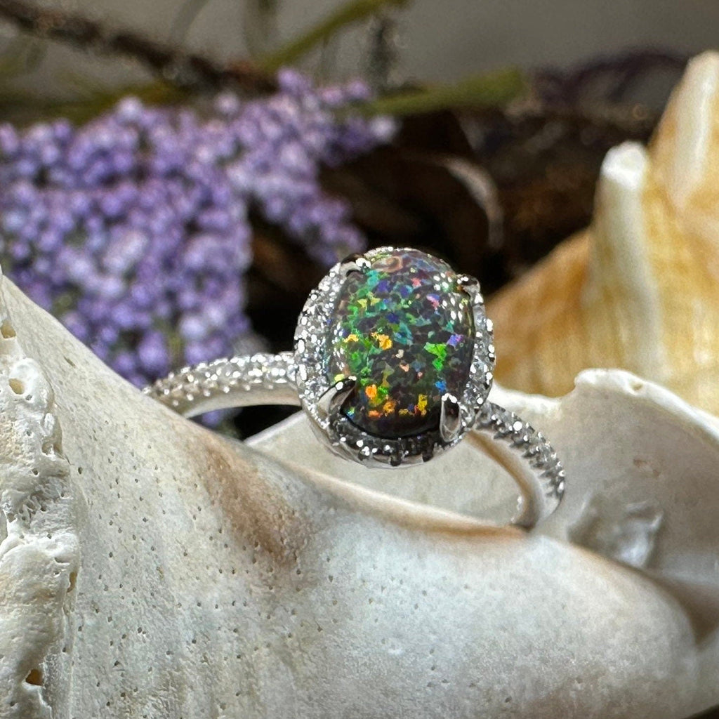 Tamara Opal Engagement Ring for Women