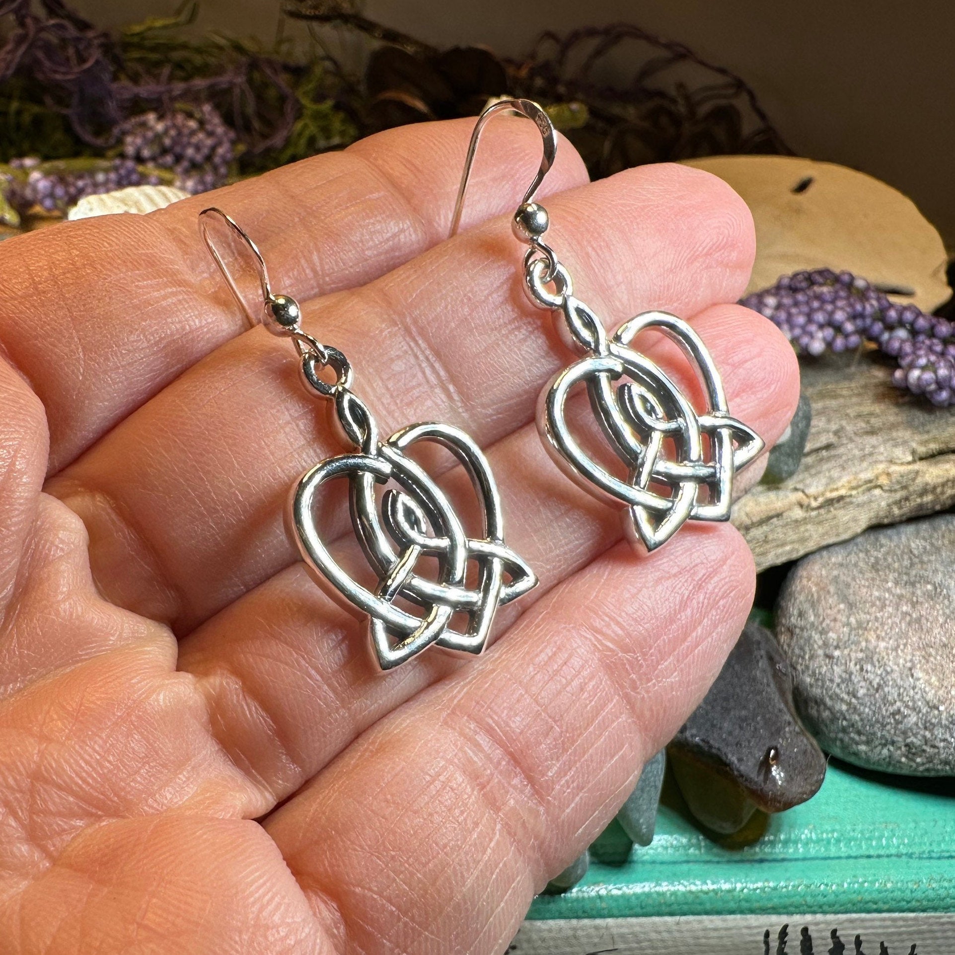 Celtic Mother's Knot Earrings for Women