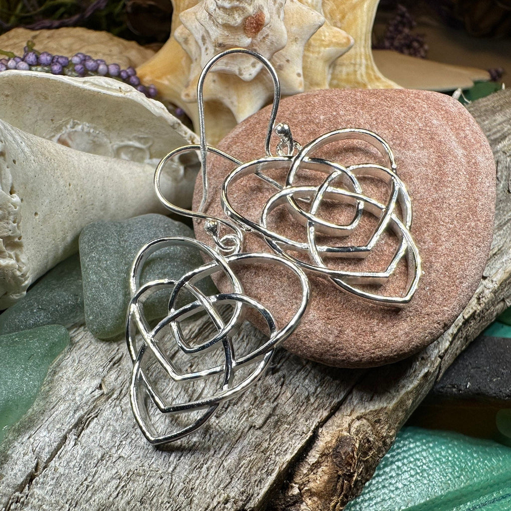 Eislyn Celtic Mother's Knot Earrings