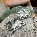 Modern Welsh Dragon Earrings for Women