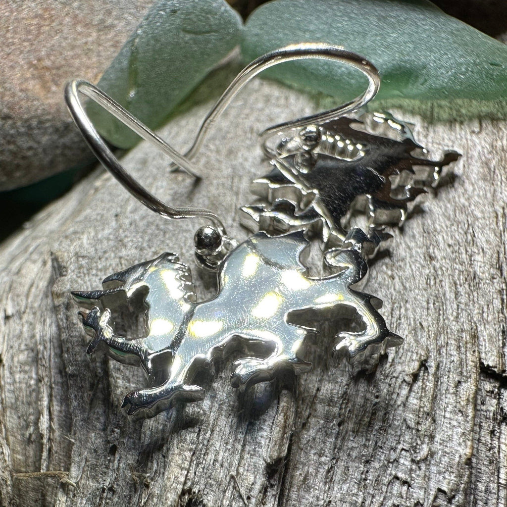 Modern Welsh Dragon Earrings for Women