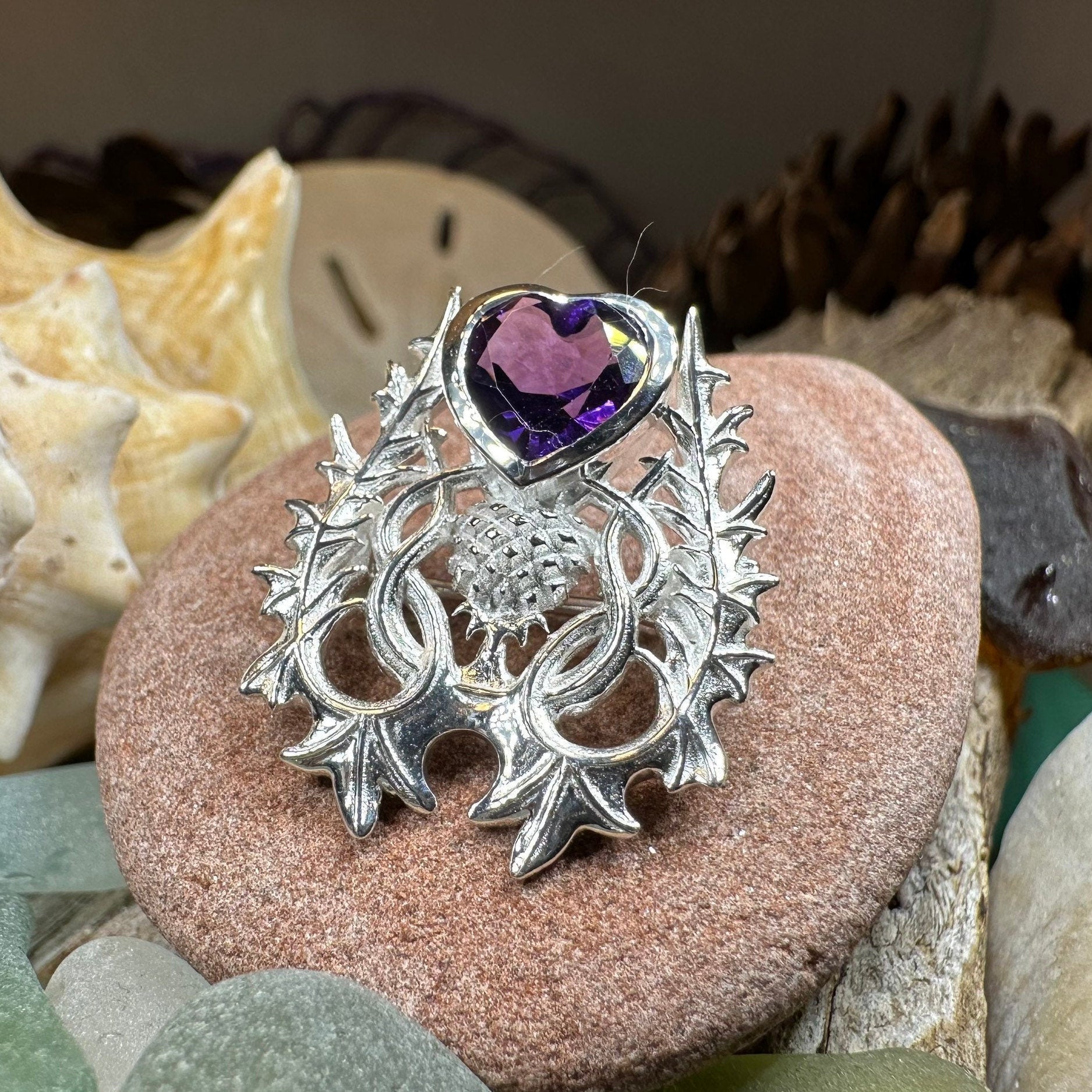 Cairn Thistle Brooch